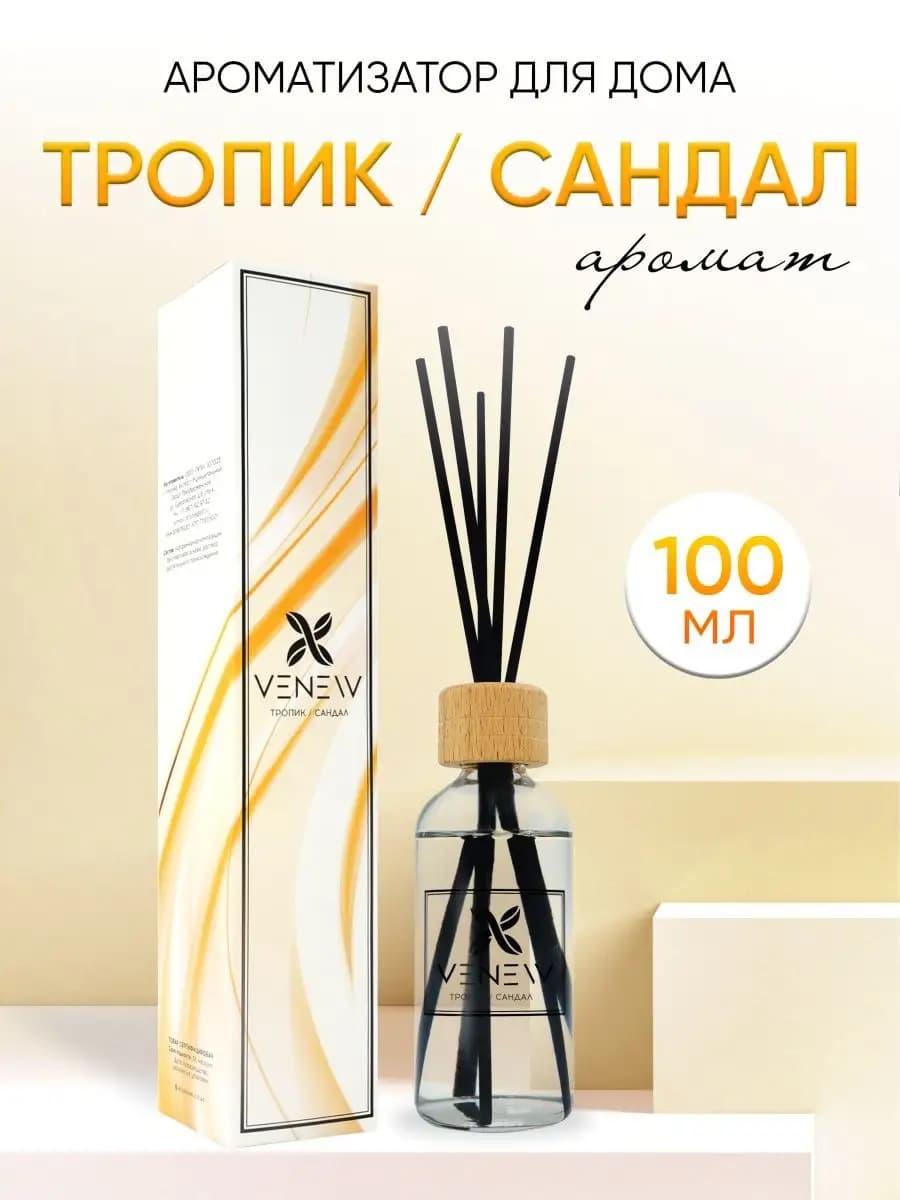 Парфюмированный диффузор для дома с палочками