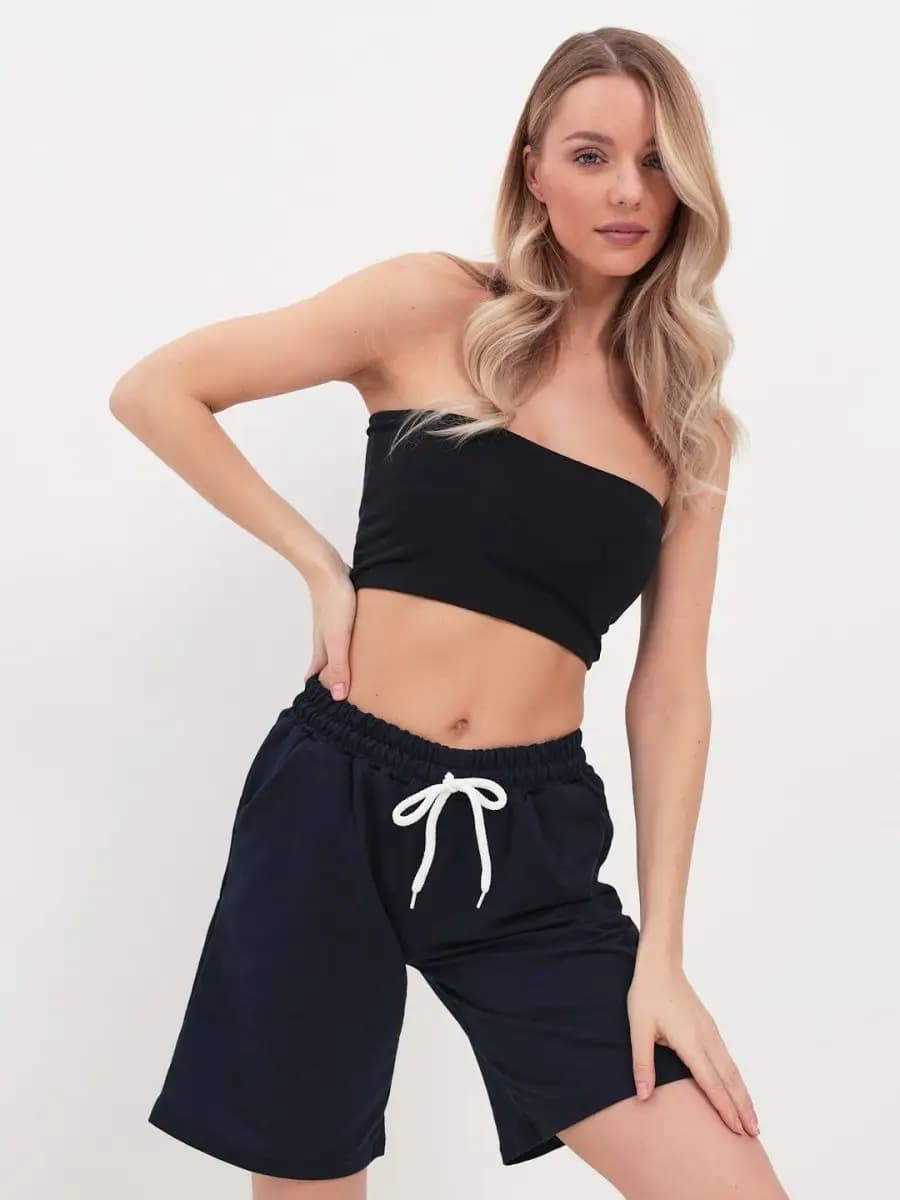 Шорты спортивные длинные