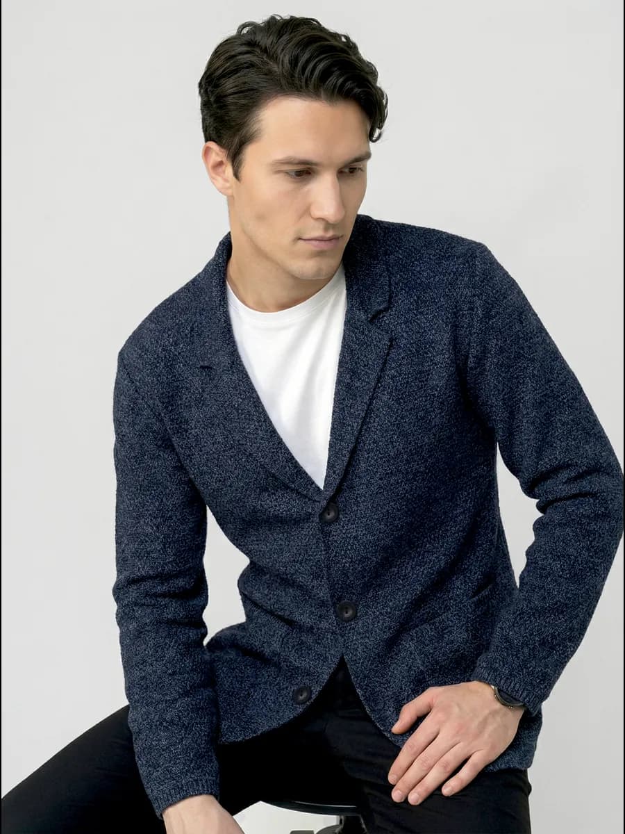 Кардиган вязаный на пуговицах