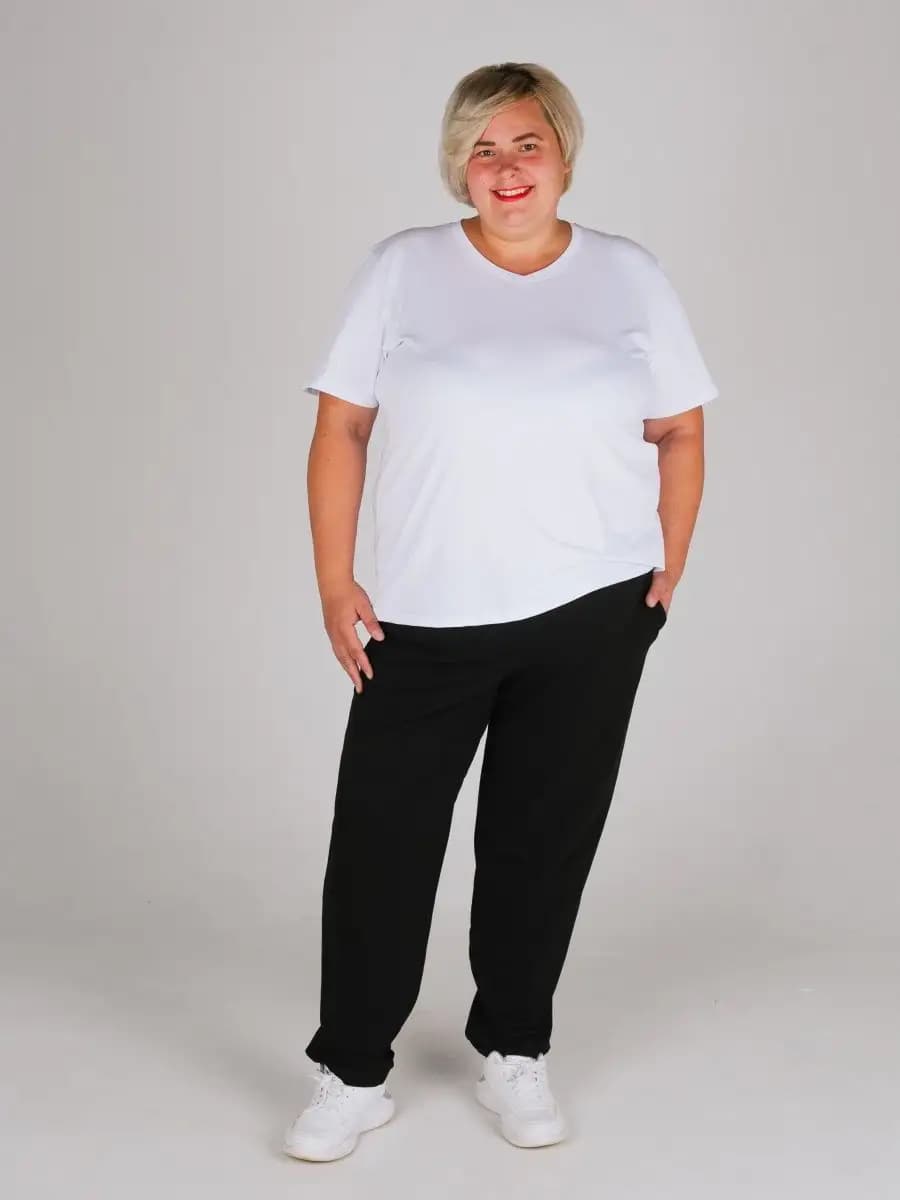 Брюки спортивные больших размеров - фото 1