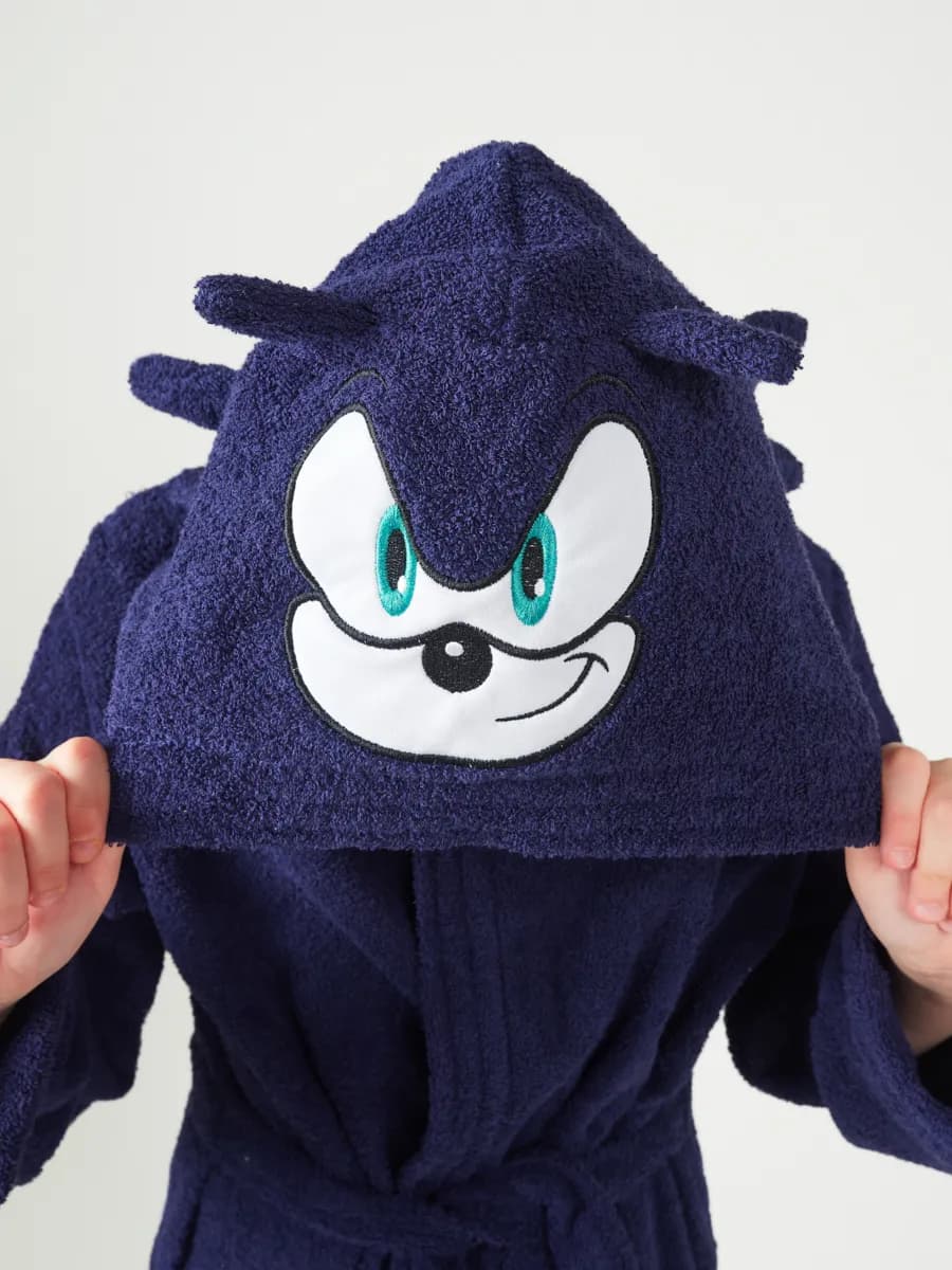 Халат махровый с капюшоном