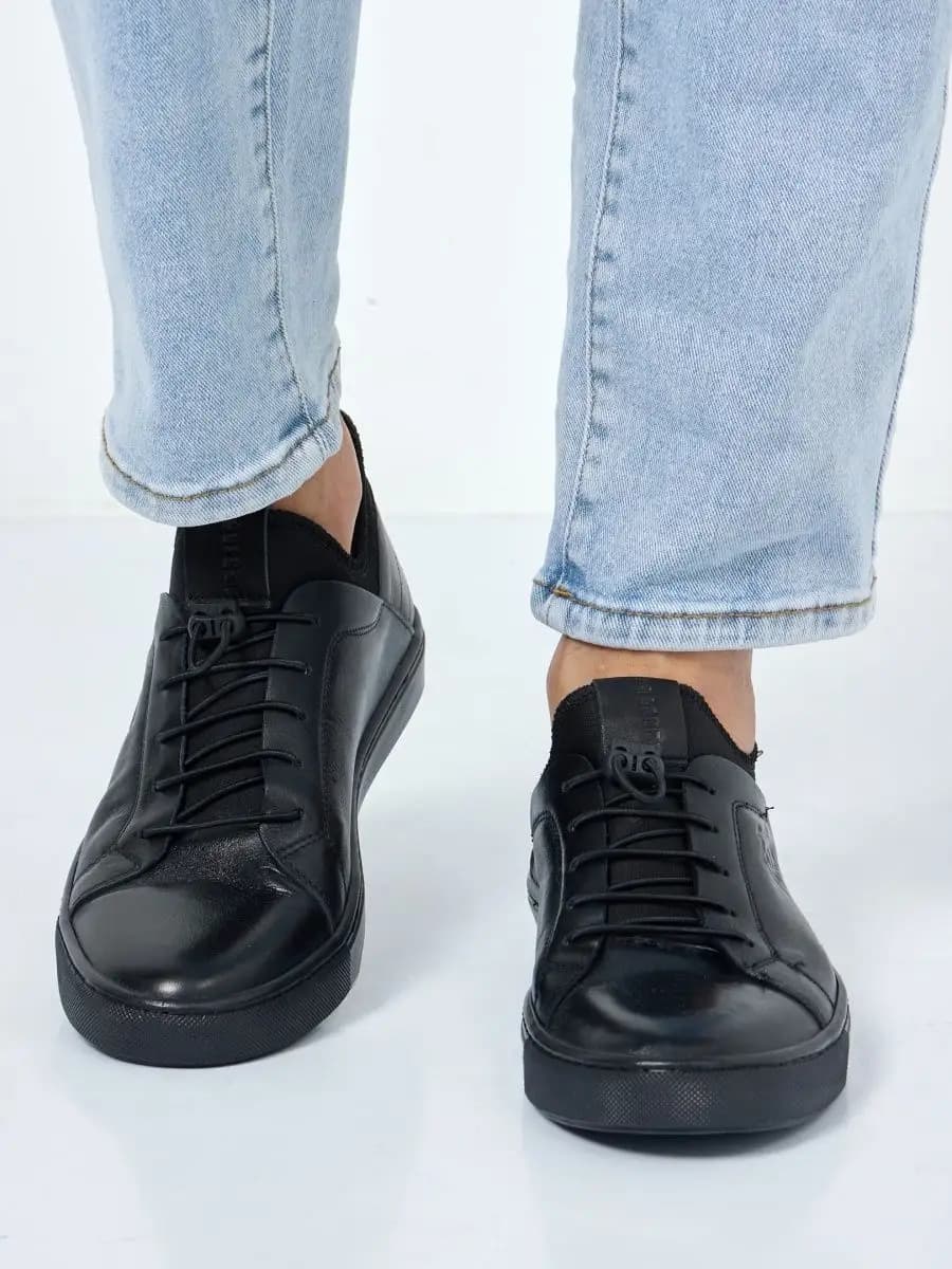 кеды натуральная кожа осенние - фото 1