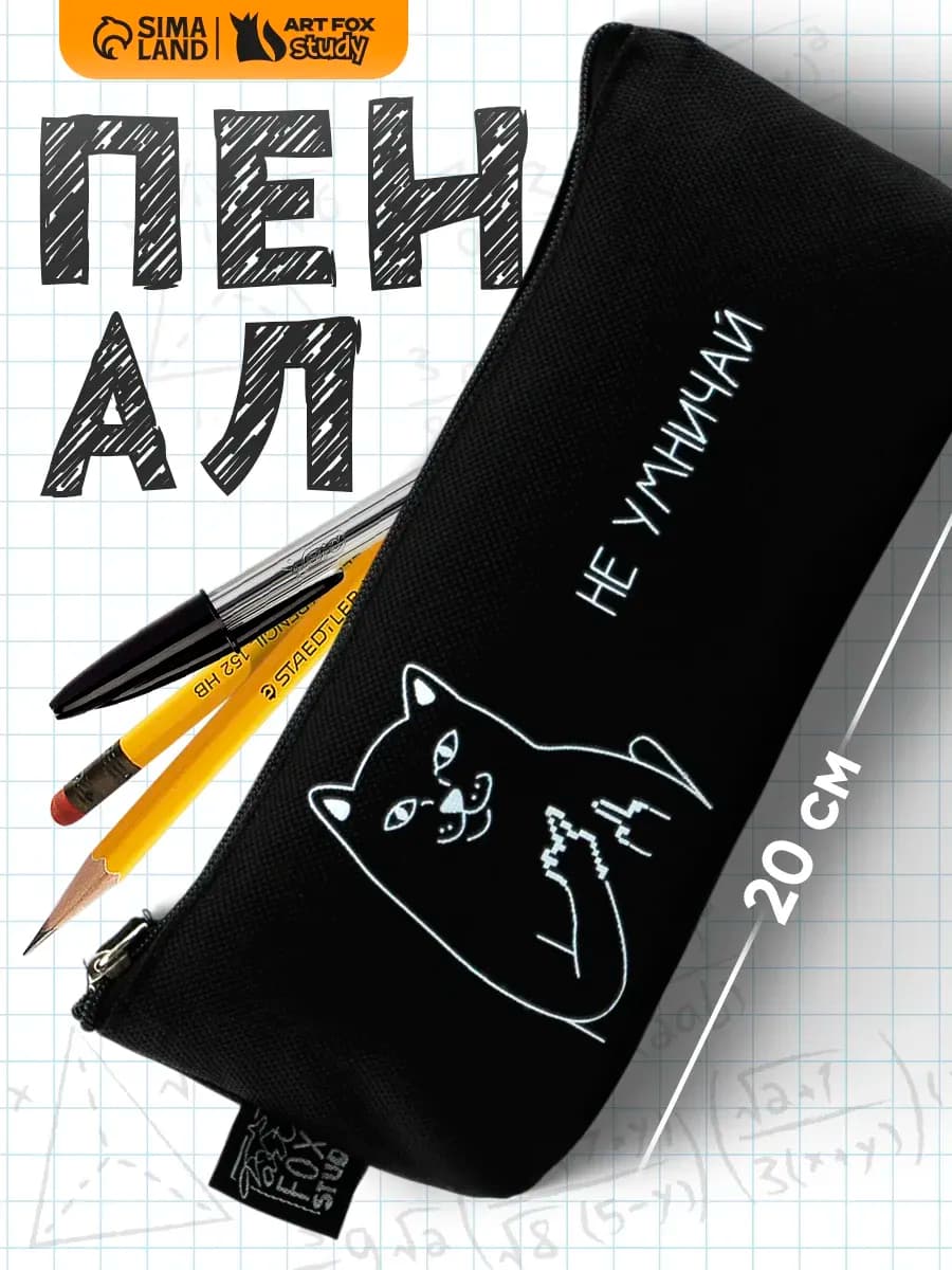 Пенал школьный для подростков