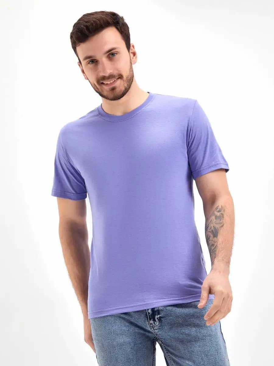 Футболка хлопок однотонная