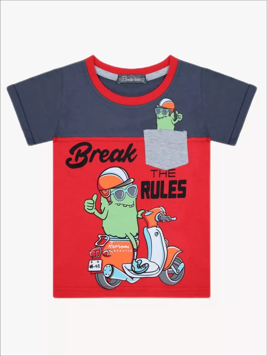 Футболка хлопок с карманом