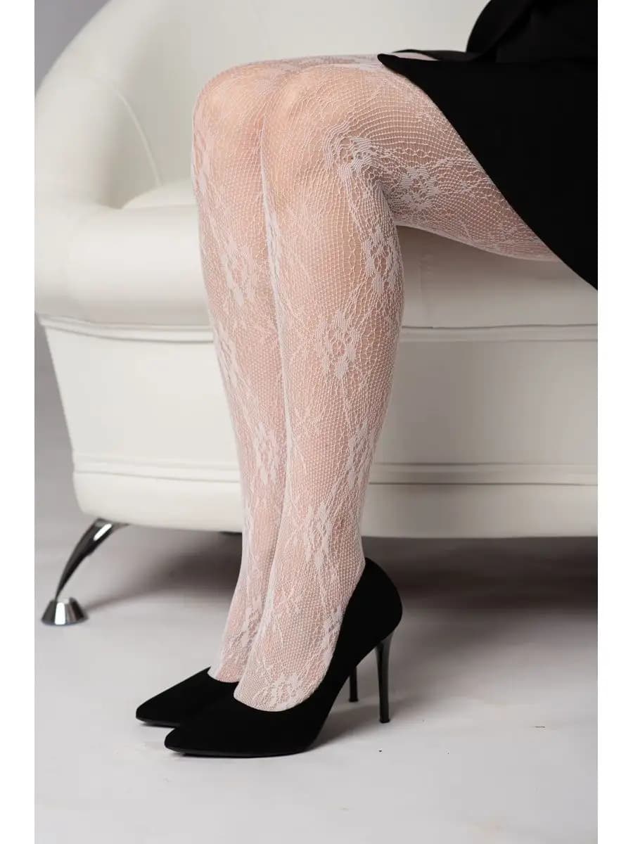 Колготки в сетку