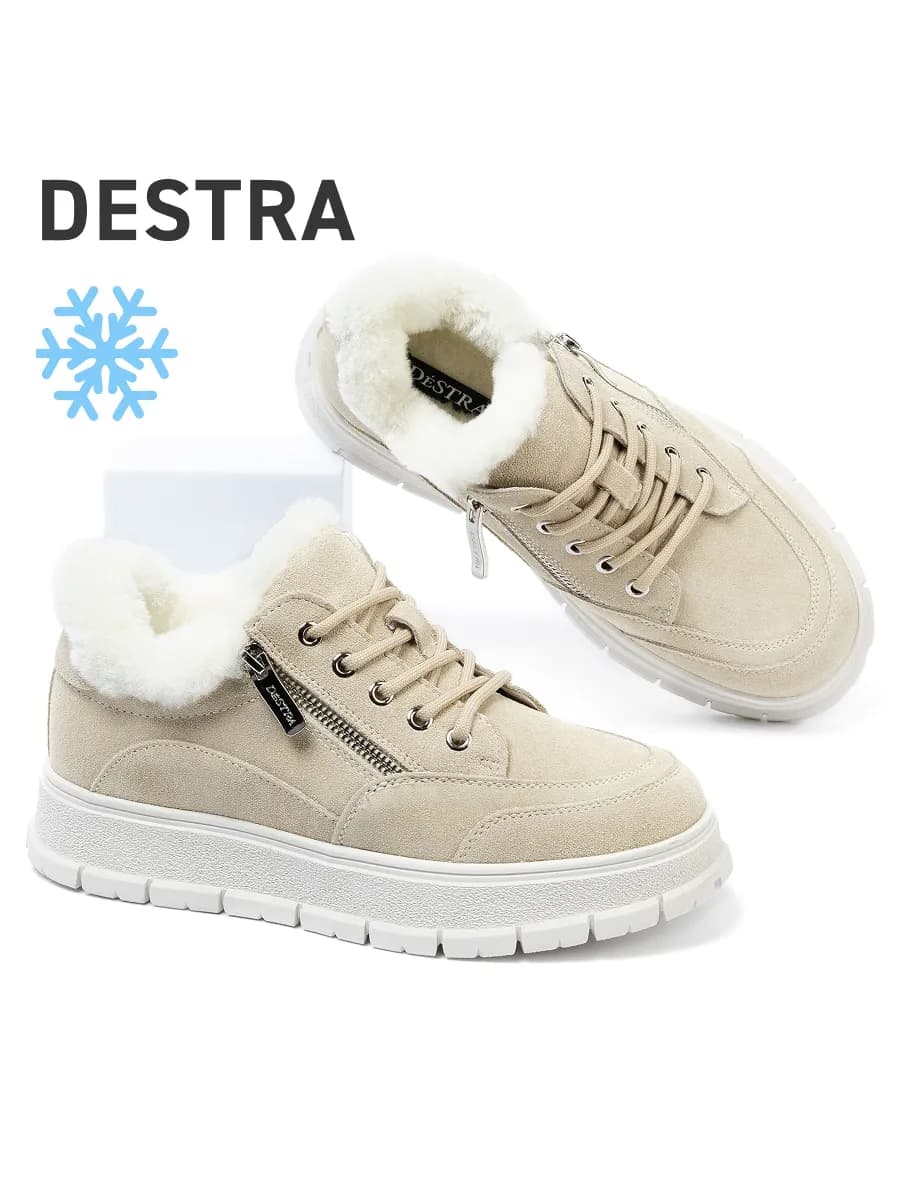 Полуботинки женские зимние с мехом