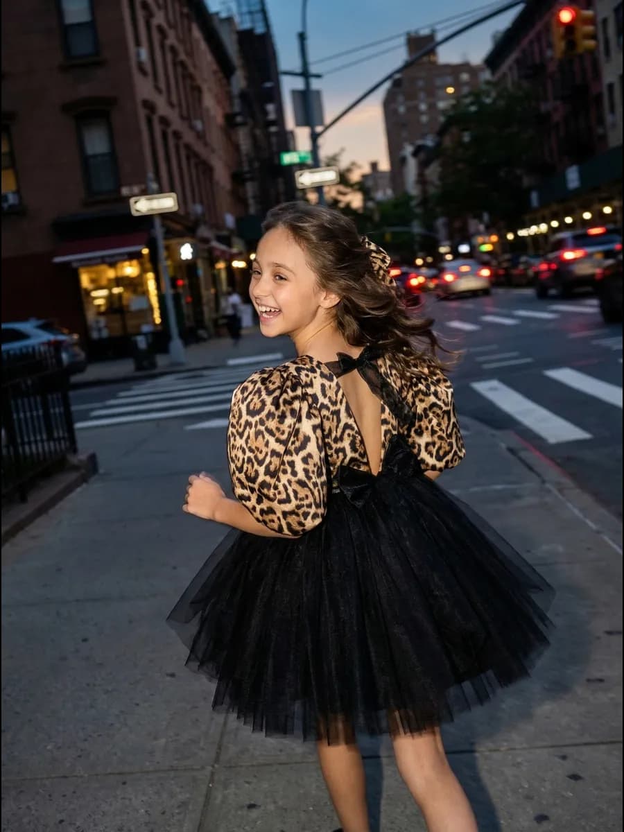 Нарядное платье пышное на выпускной и утренник в садик