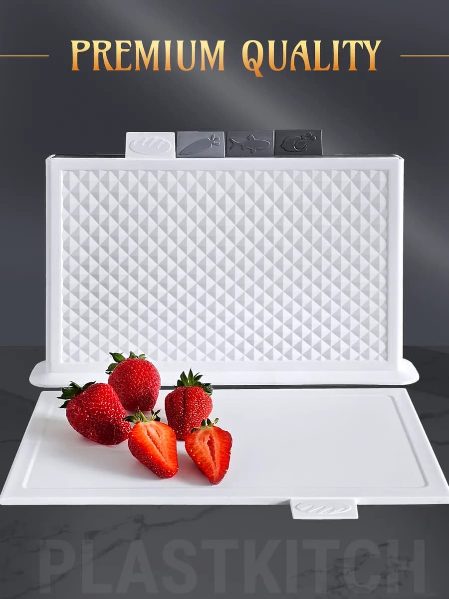 Набор разделочных досок на подставке