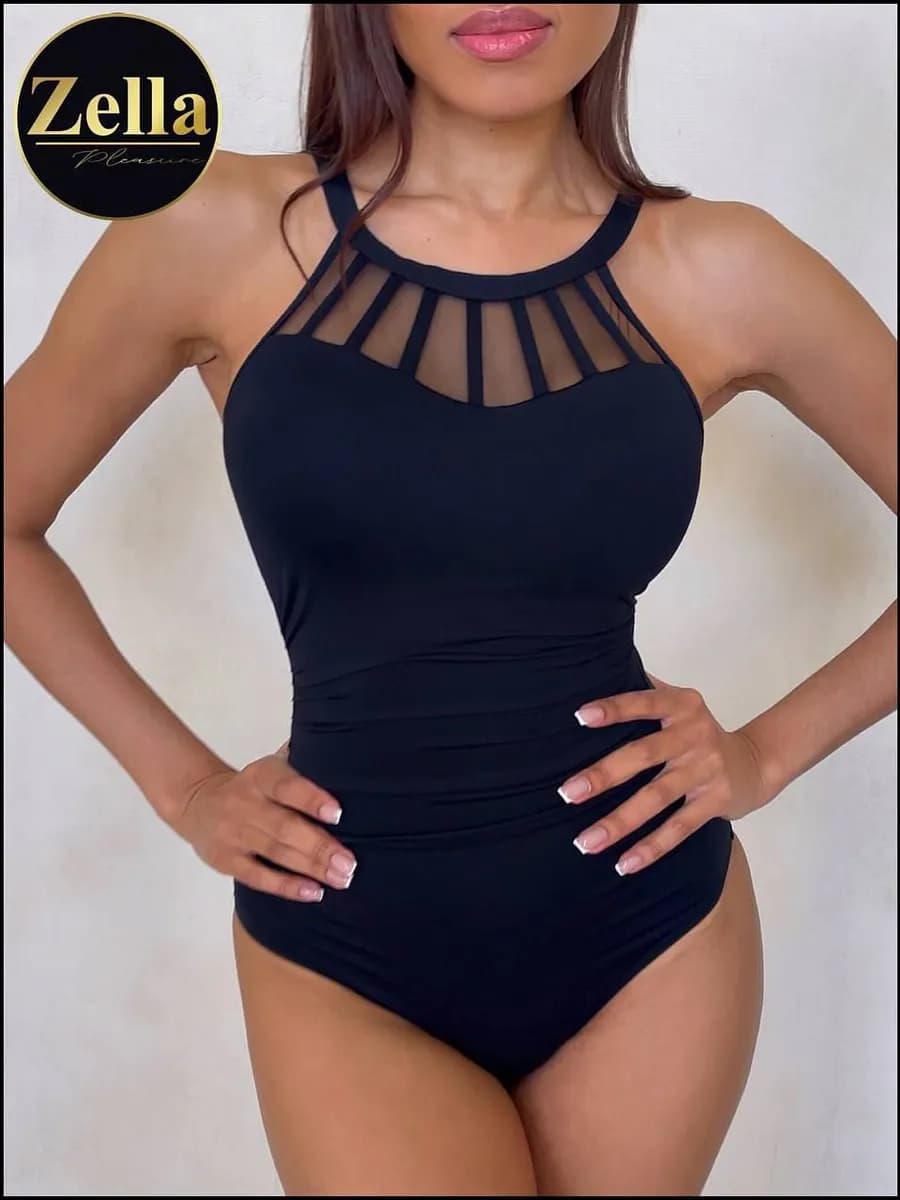 Купальник слитный утягивающий для бассейна спортивный