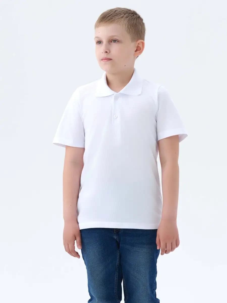Футболка поло школьная хлопок