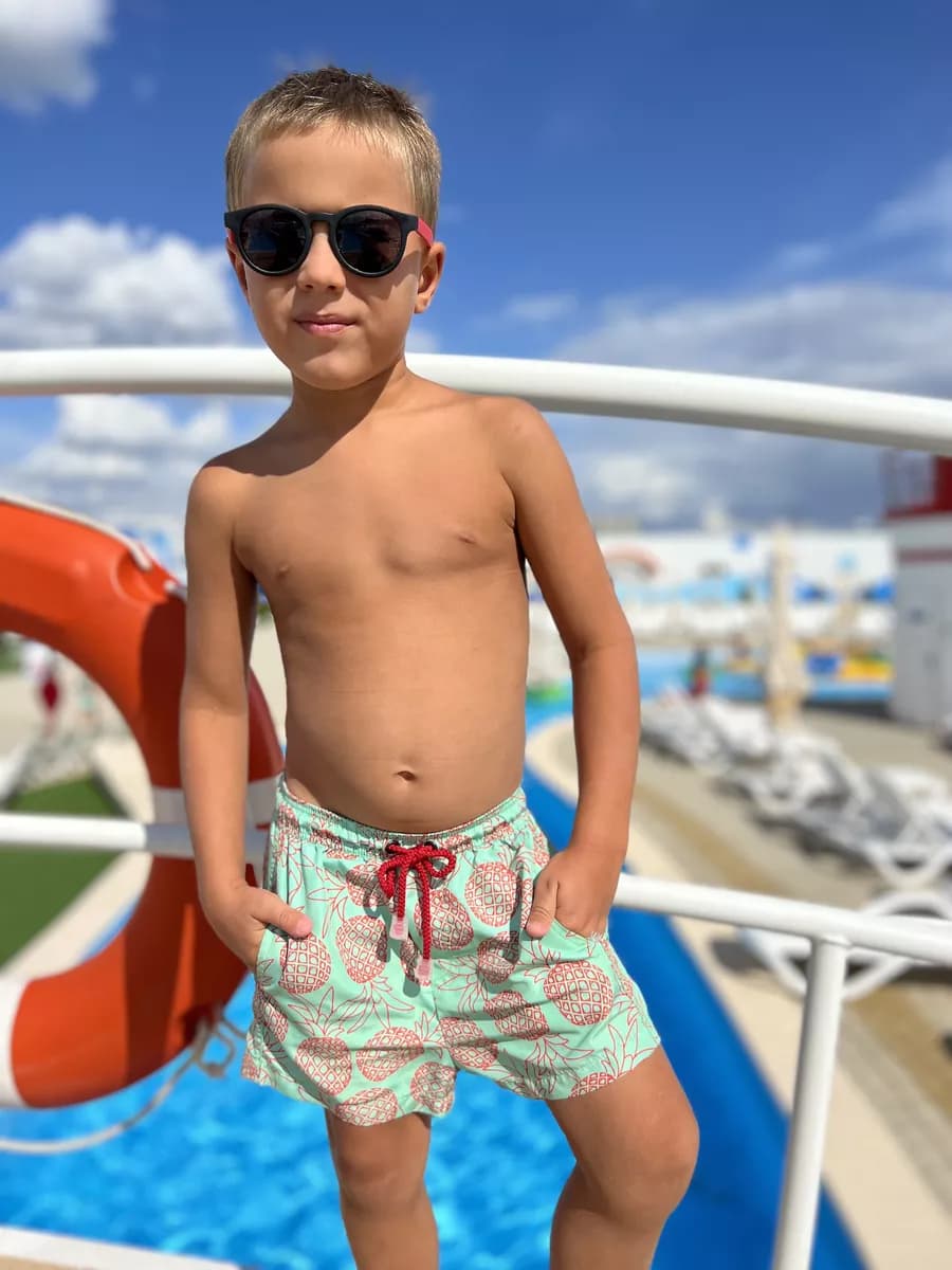 Купальные плавки шорты для бассейна детские