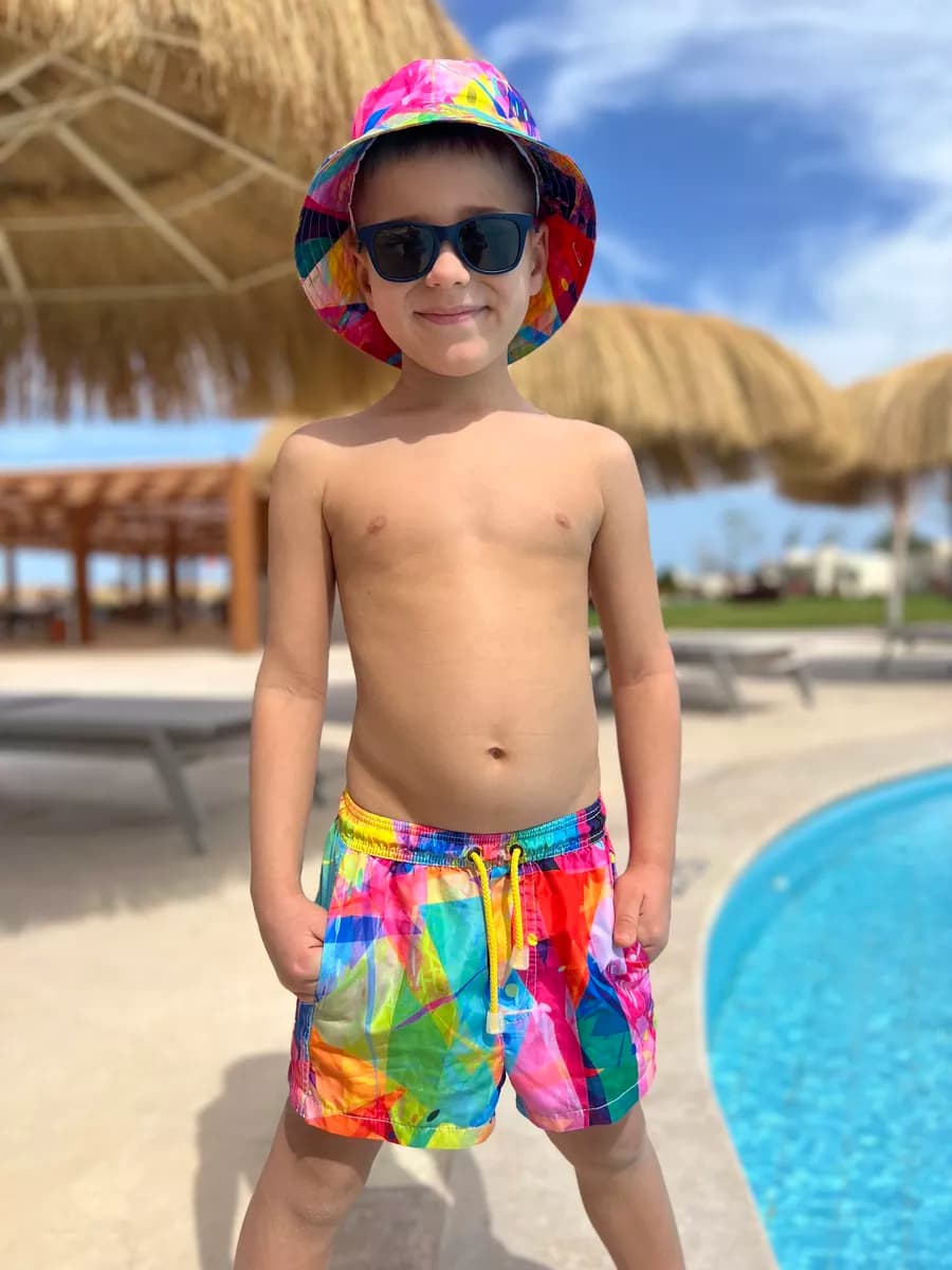 Купальные плавки шорты для бассейна детские - фото 1