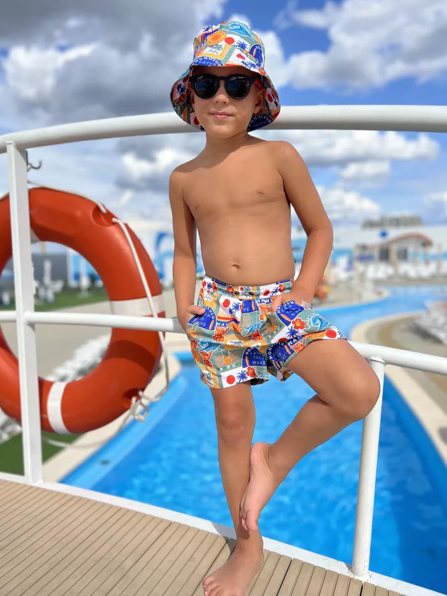 Купальные плавки шорты для бассейна детские