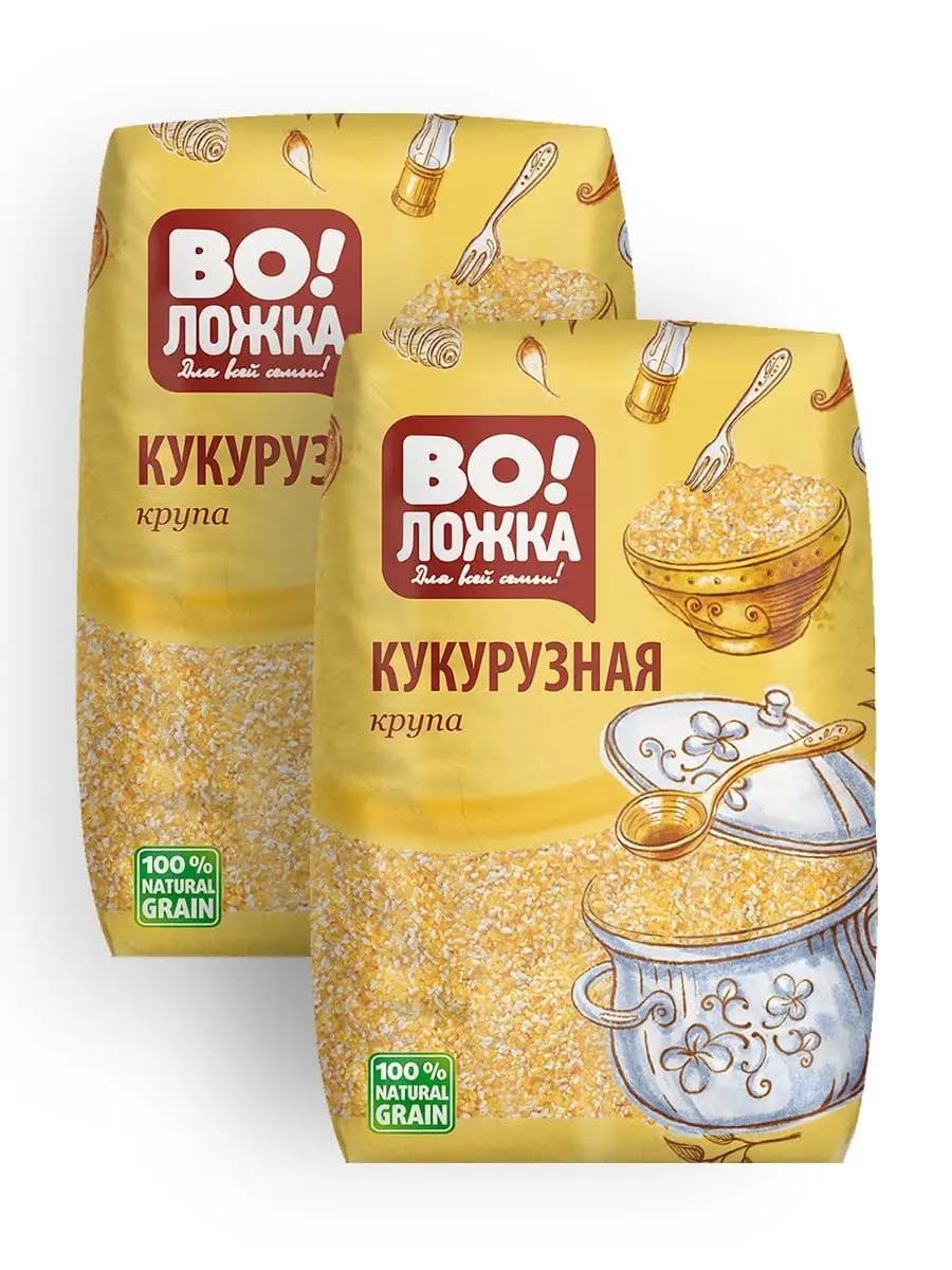 Крупа кукурузная 2шт по 700г