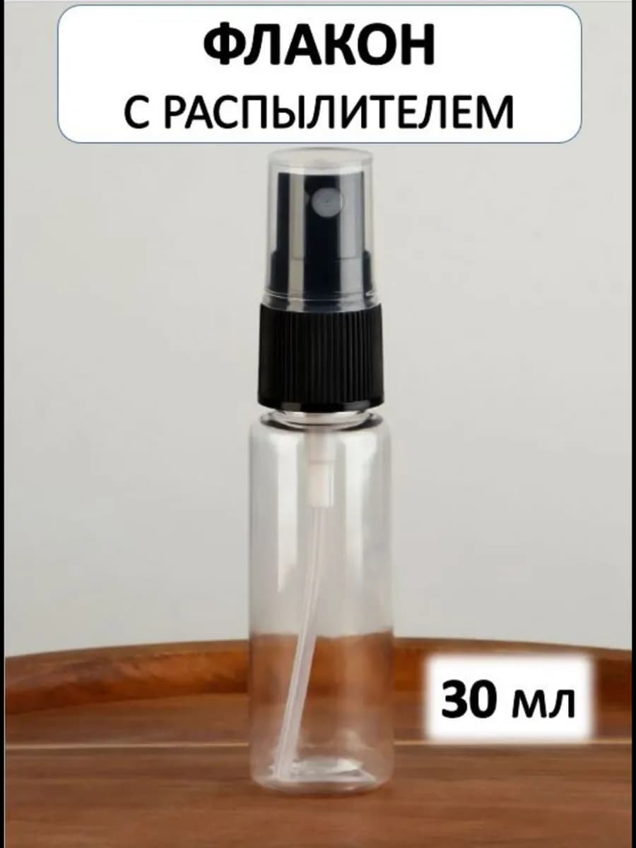 Флакон с распылителем для духов жидкости спрей дорожный