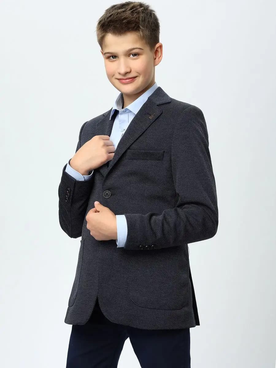 Пиджак классический школьный - фото 1