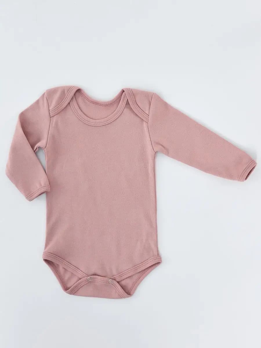 Боди для новорожденных розовое