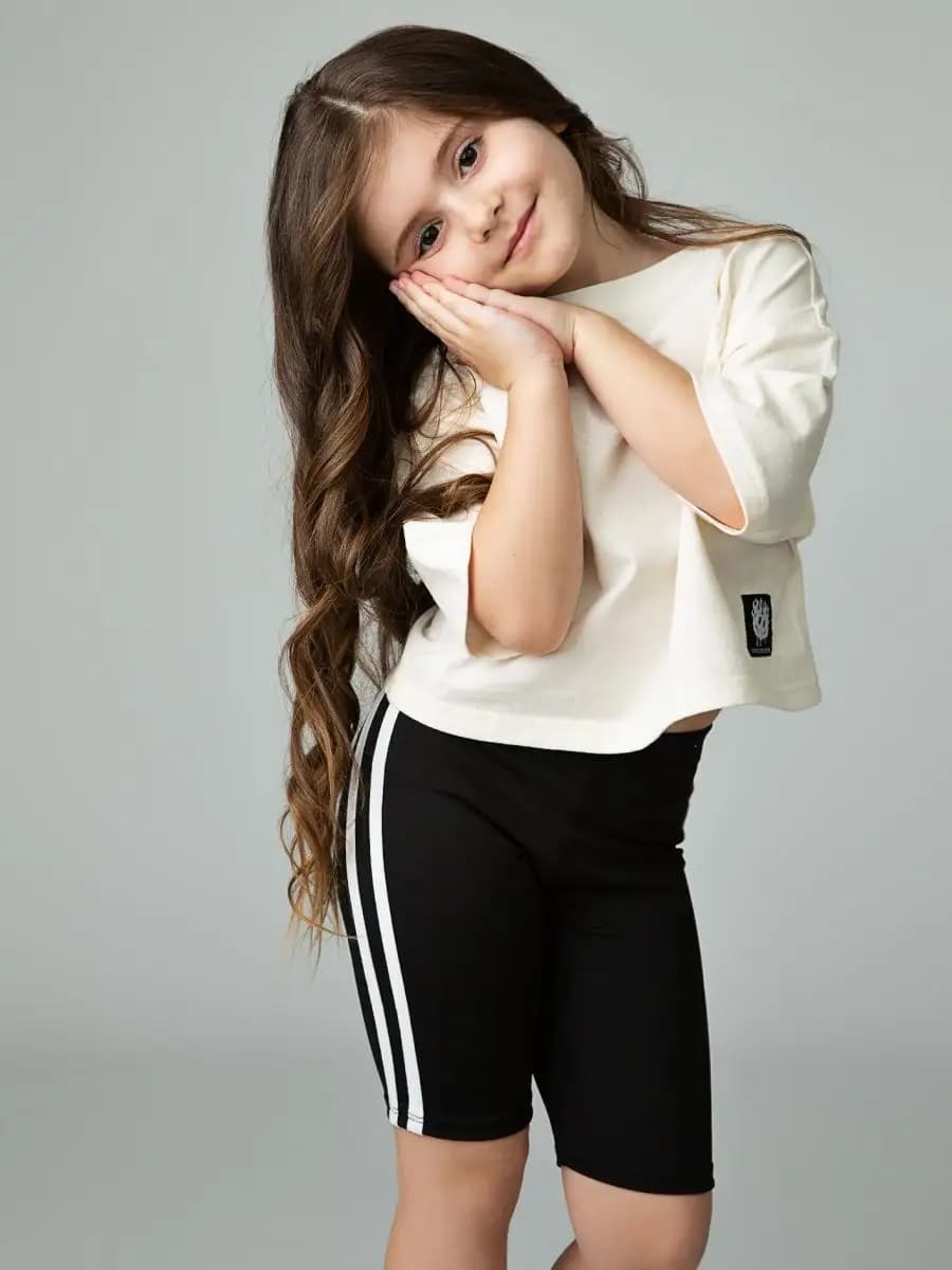 шорты с лампасами - фото 1