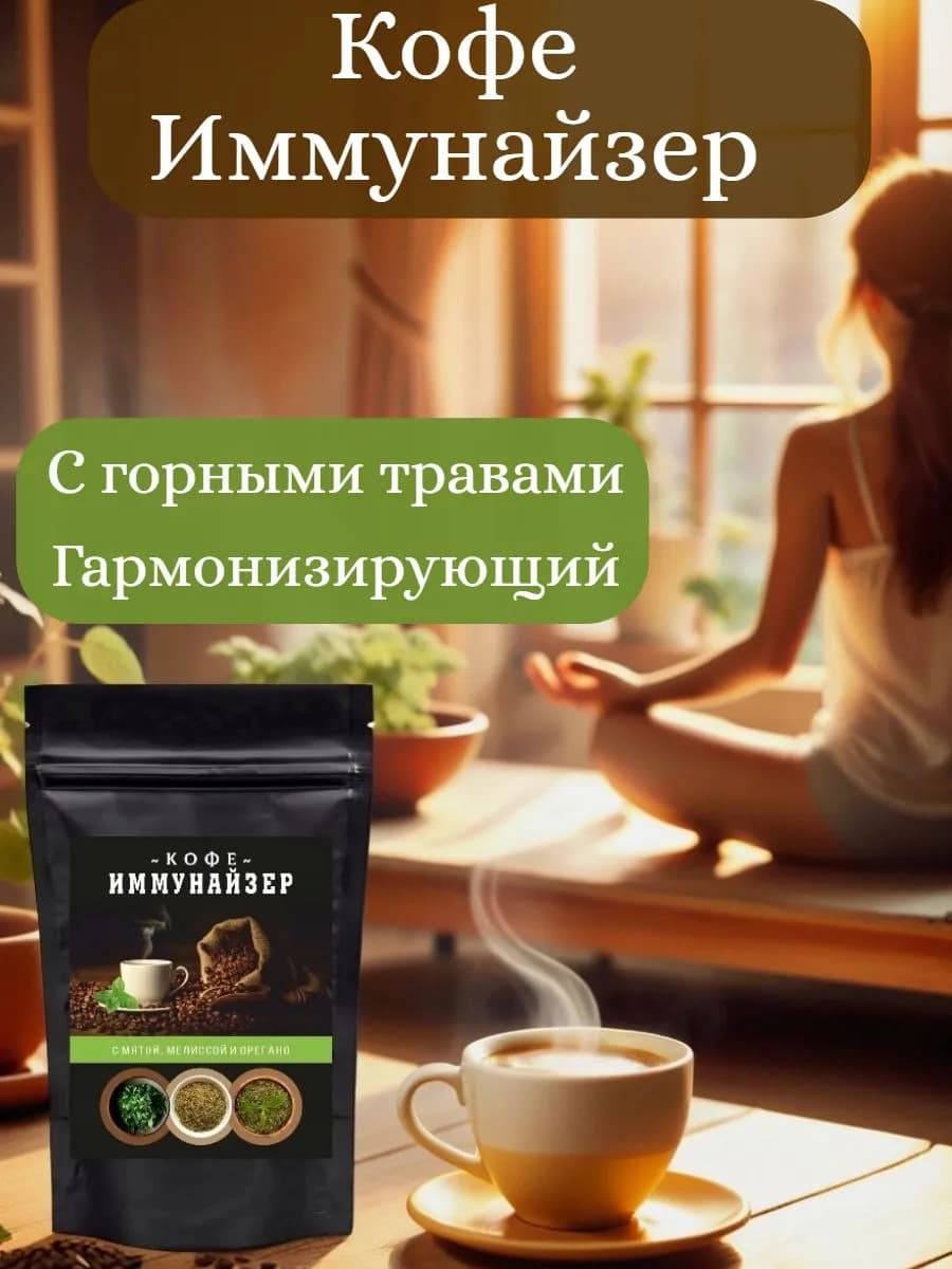 Кофе молотый Мята 100 гр - фото 1