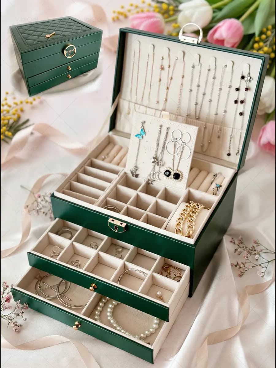 Шкатулка для украшений большая