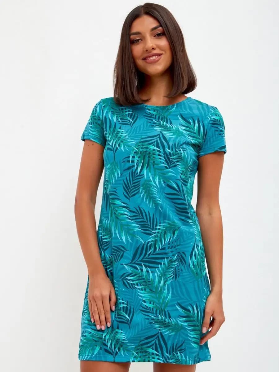 Платье для дома, туника летняя, ночная сорочка