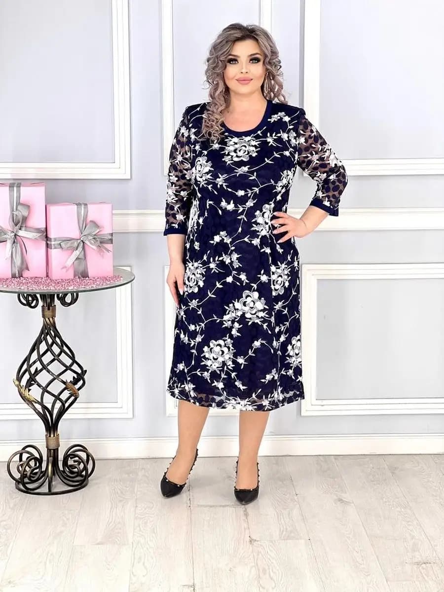 Платье праздничное большие размеры