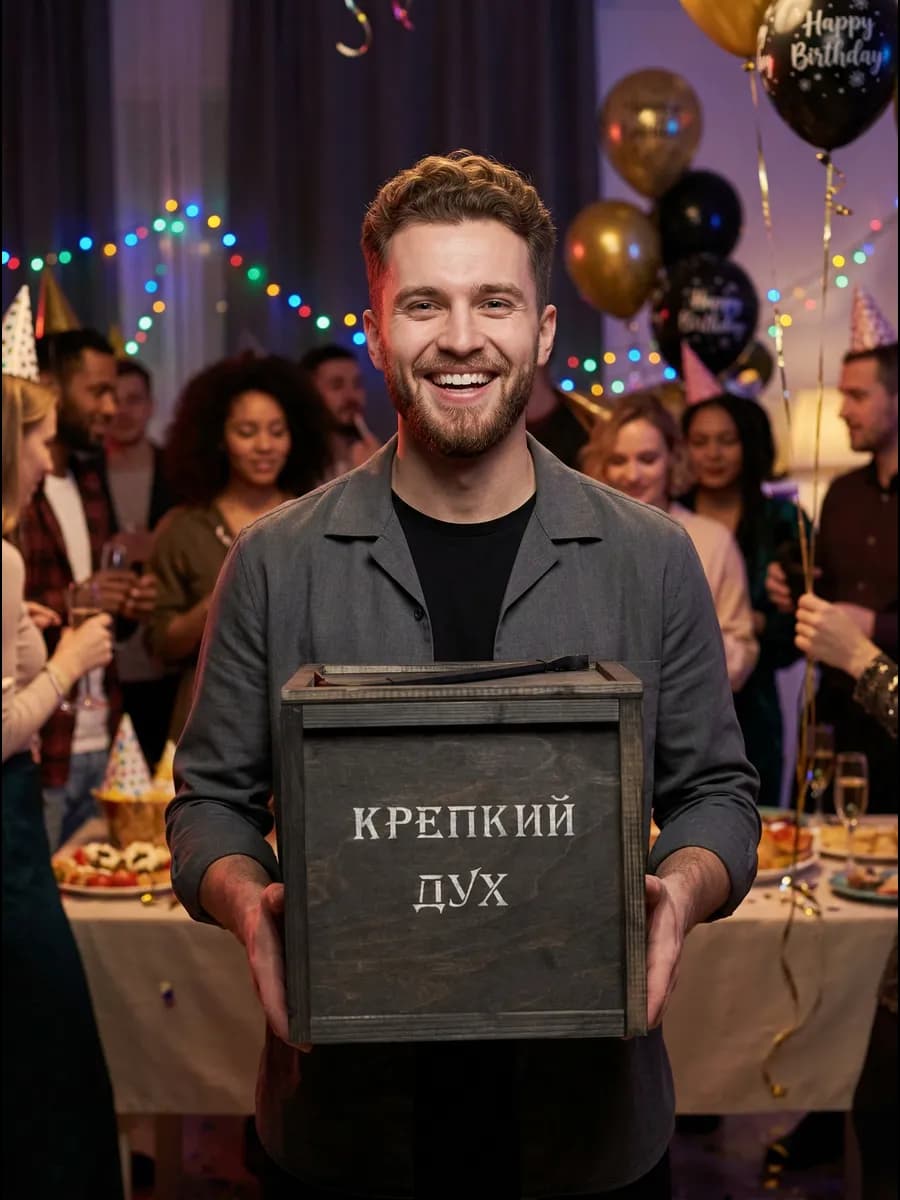 Подарочный набор для приготовления настоек на 23 февраля