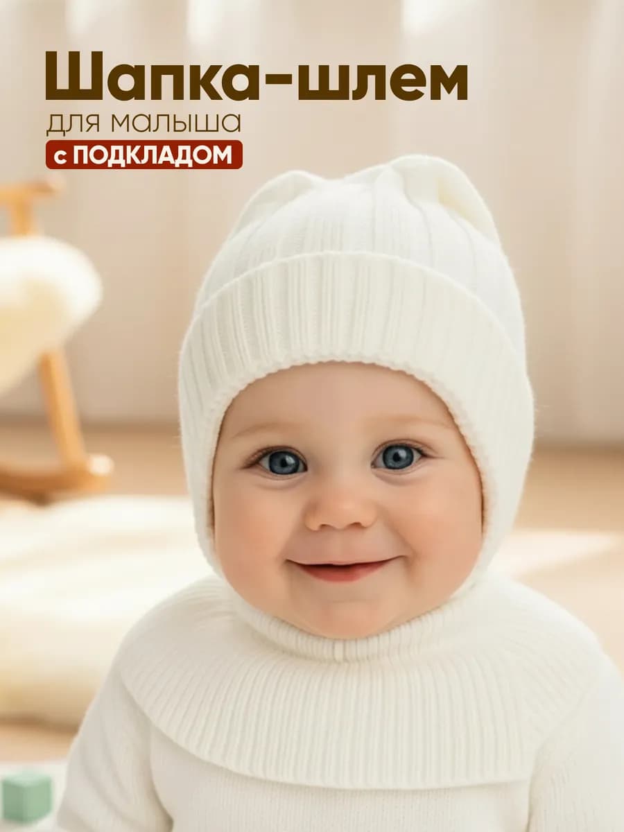 Шапочка для новорожденного