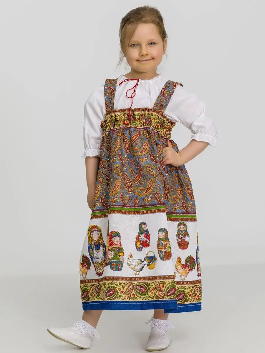 Сарафан русский народный Матрешка