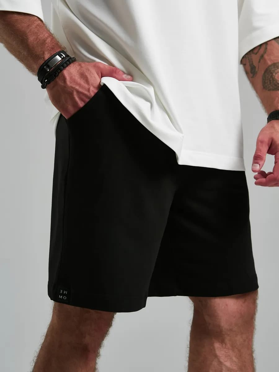 Шорты трикотажные с карманами