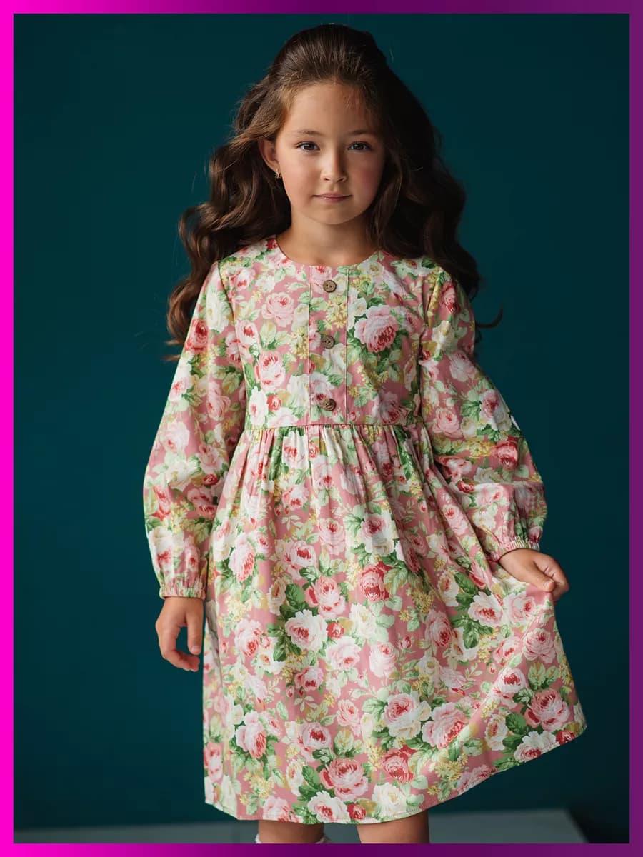 Платье в садик повседневное праздничное хлопок - фото 1