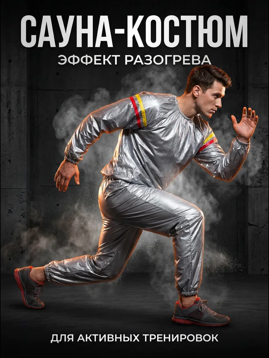Костюм сауна мужской, для похудения