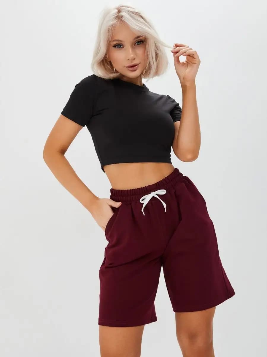 Шорты спортивные длинные