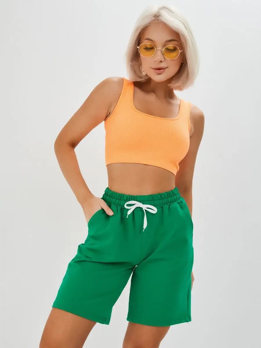 Шорты спортивные длинные