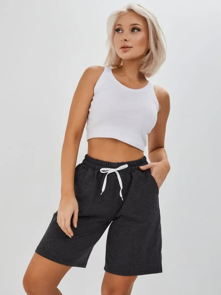 Шорты спортивные длинные - фото 1