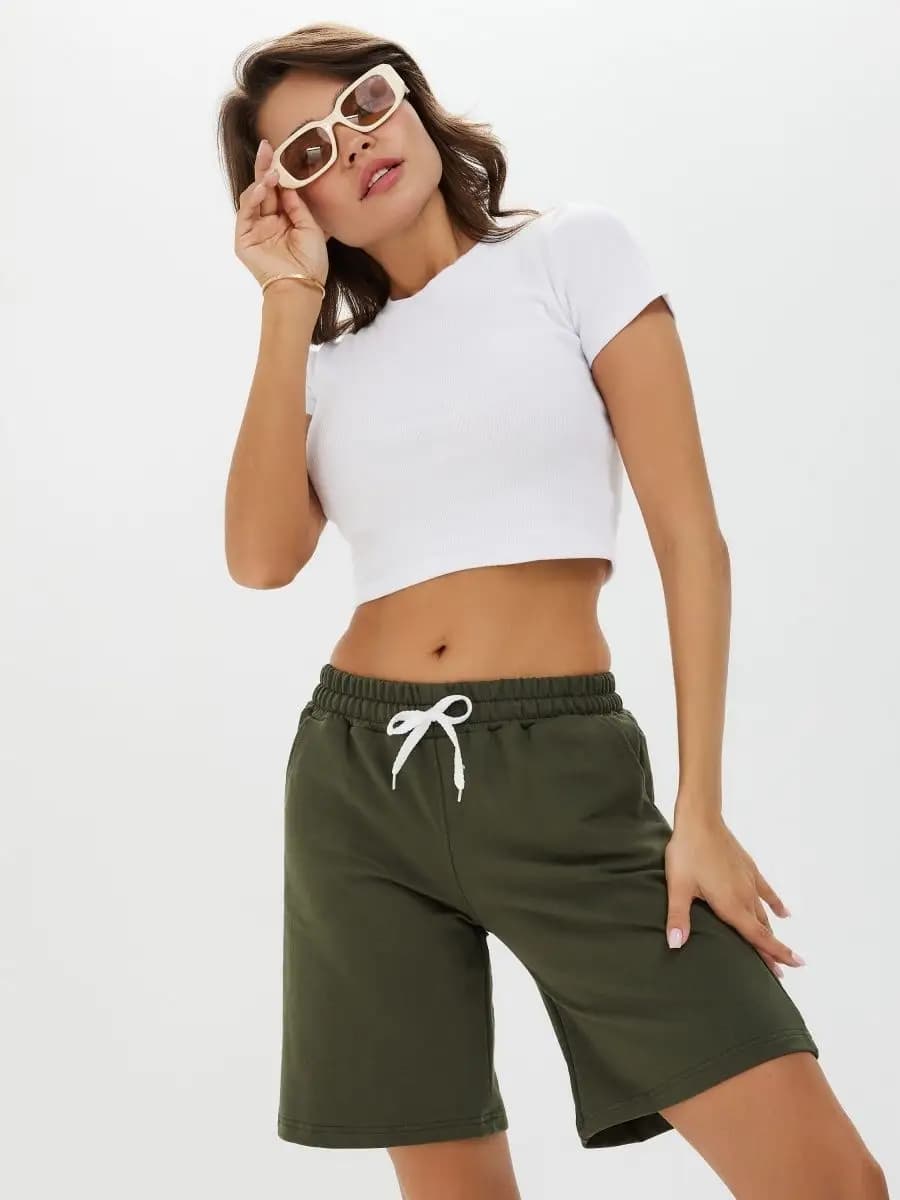 Шорты спортивные длинные