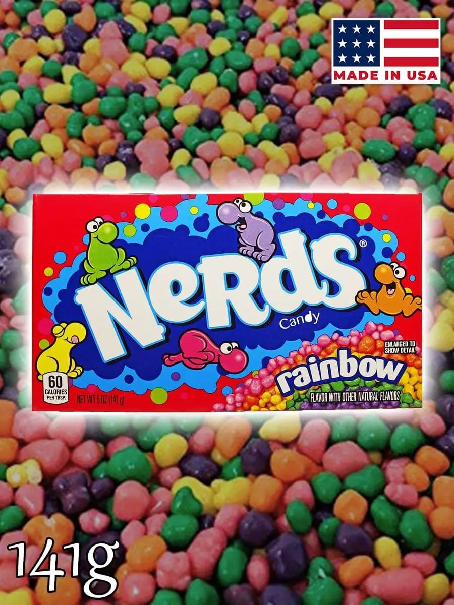 Конфеты Фруктовые Драже Нердс Nerds Candy