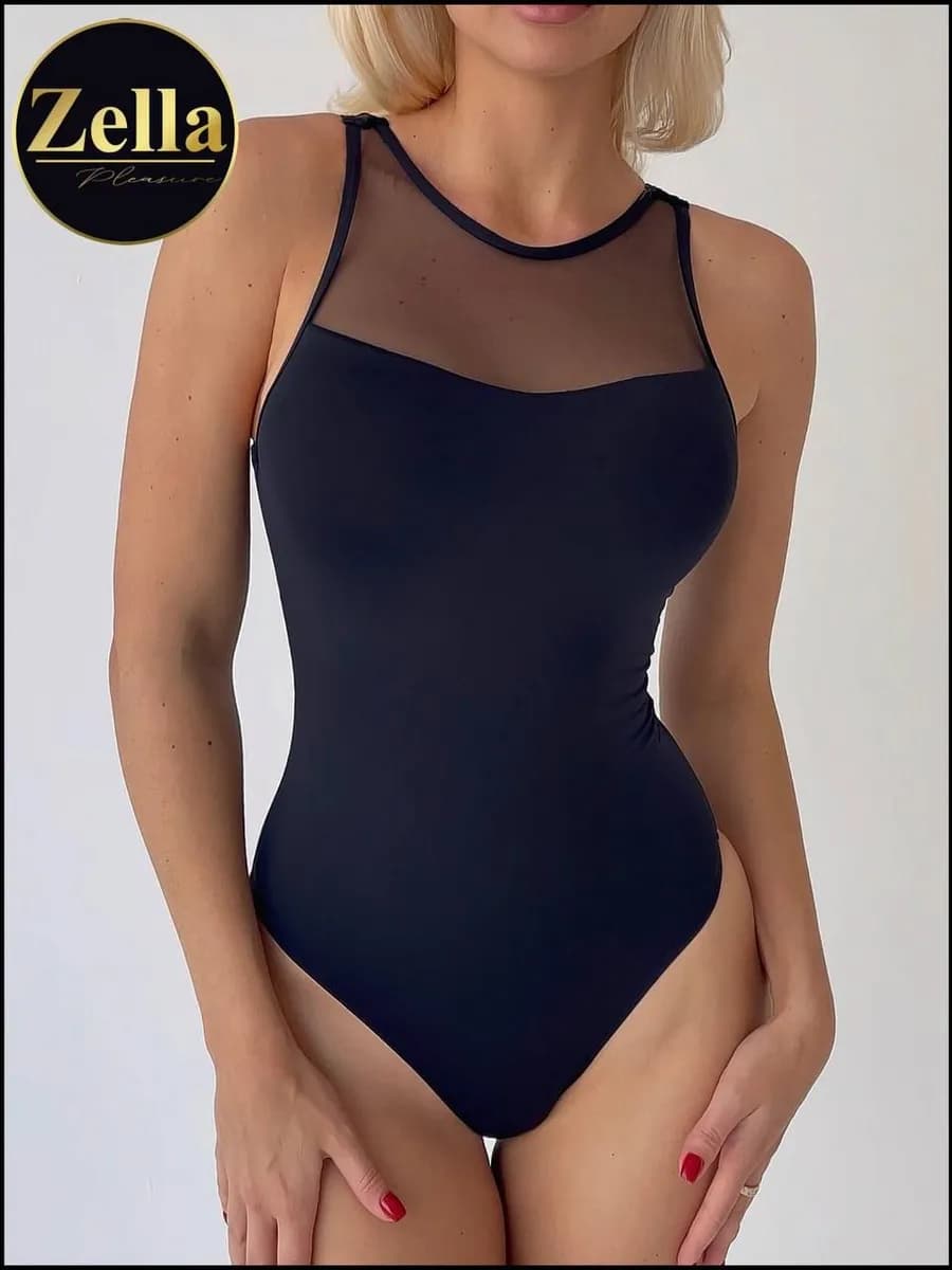 Купальник слитный утягивающий для бассейна спортивный