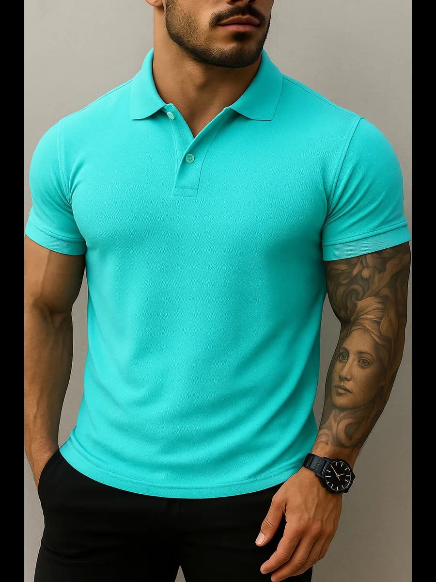 Футболка поло хлопок