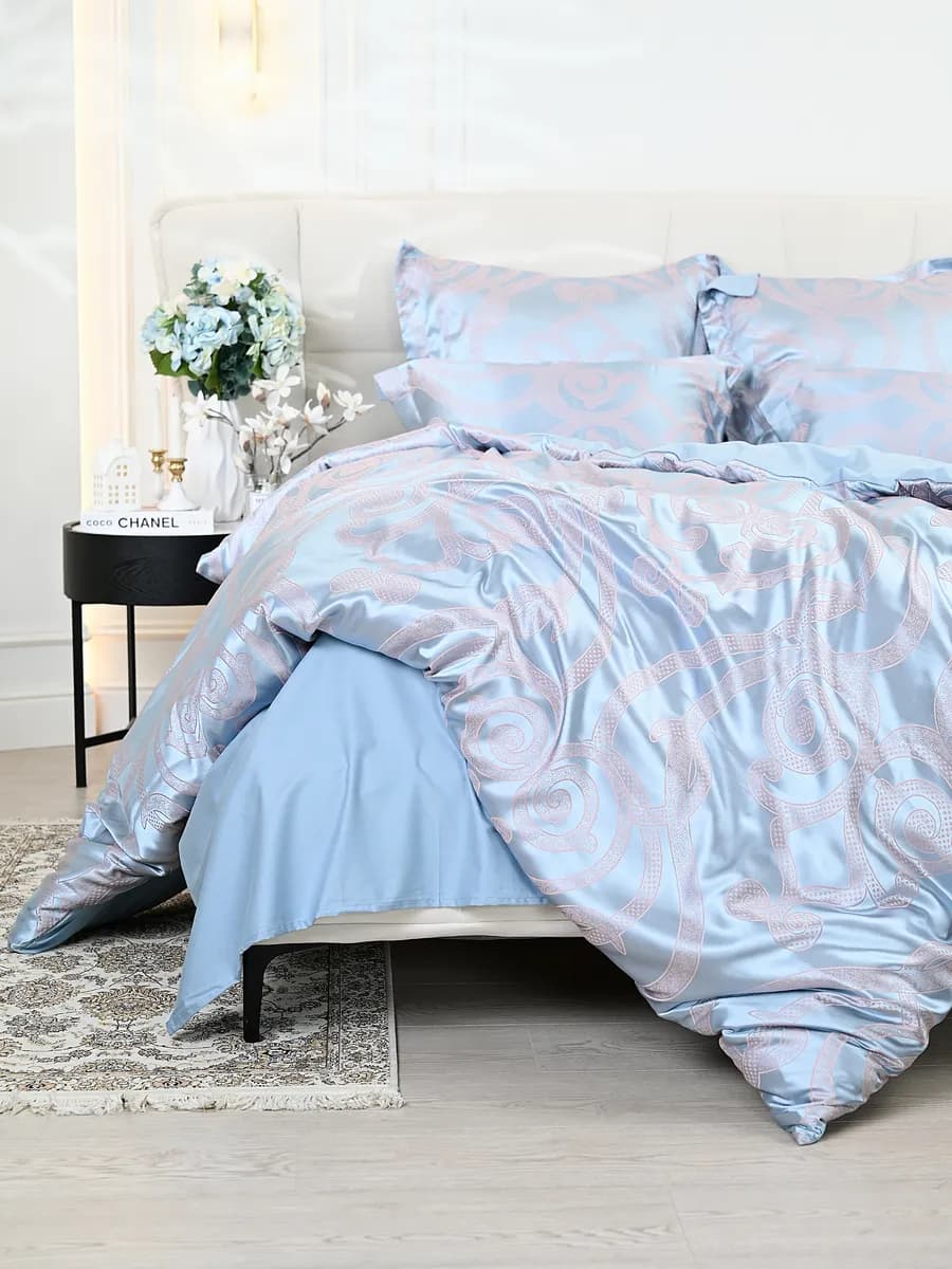 Постельное белье 2 спальное Сатин Жаккард Премиум