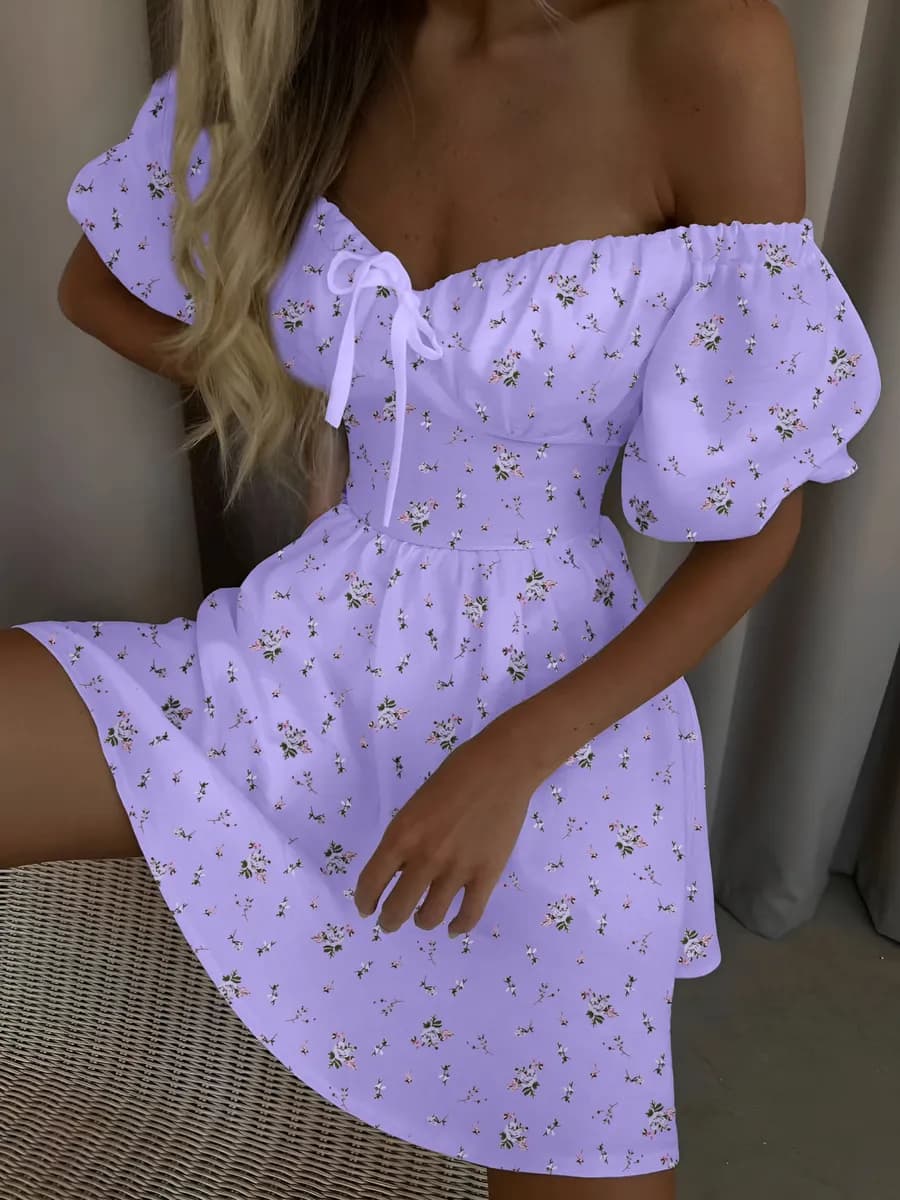 Платье летнее короткое