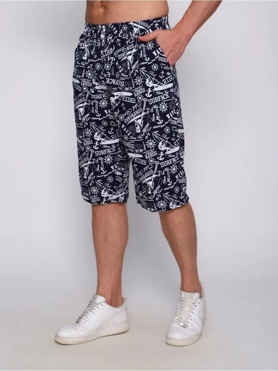 Шорты домашние трикотажные хлопок