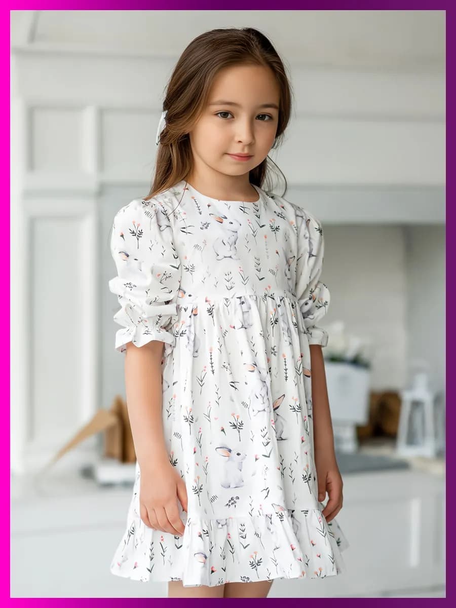 Платье в садик праздничное повседневное