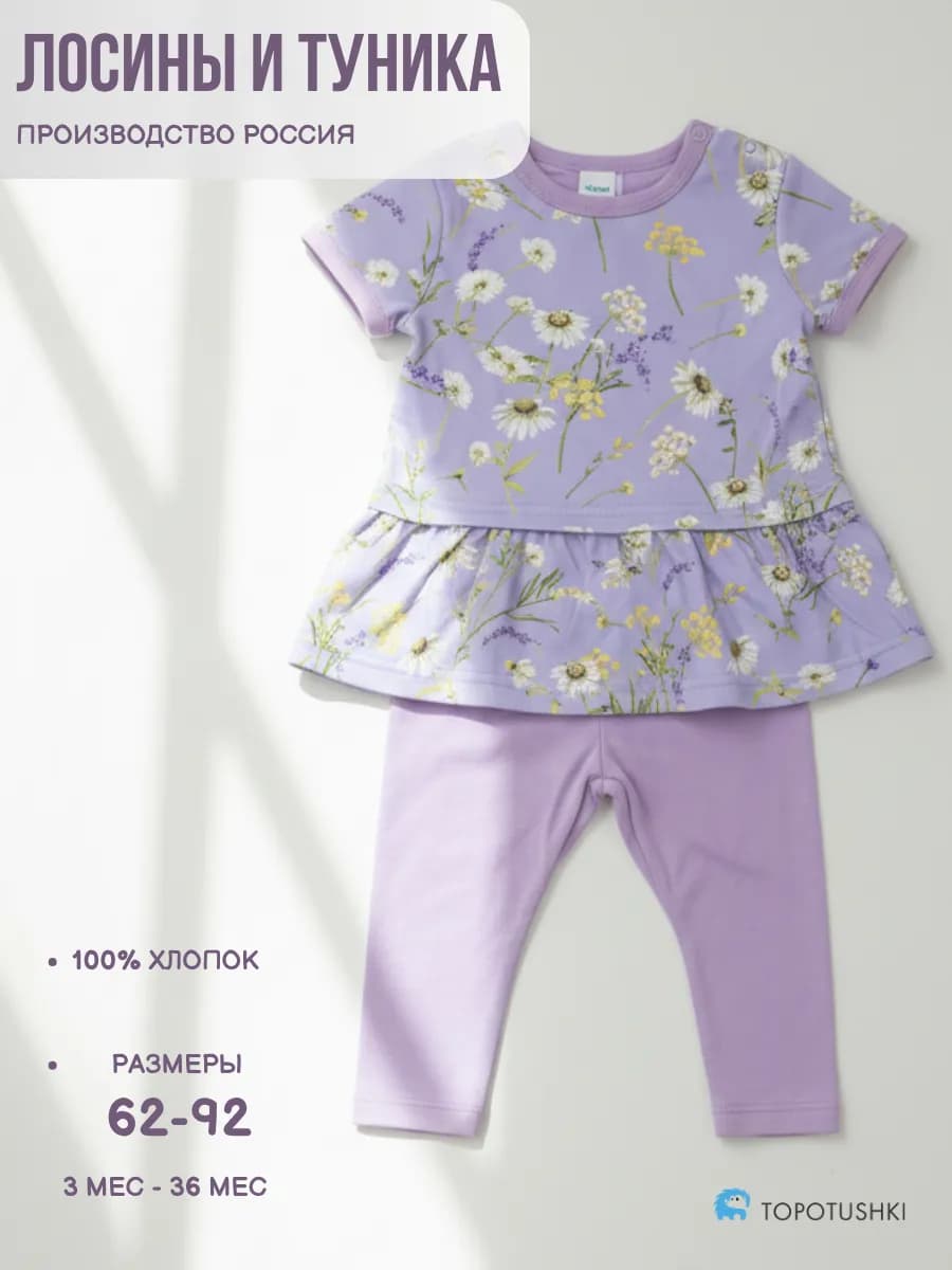 Костюм для новорожденных девочек - фото 1