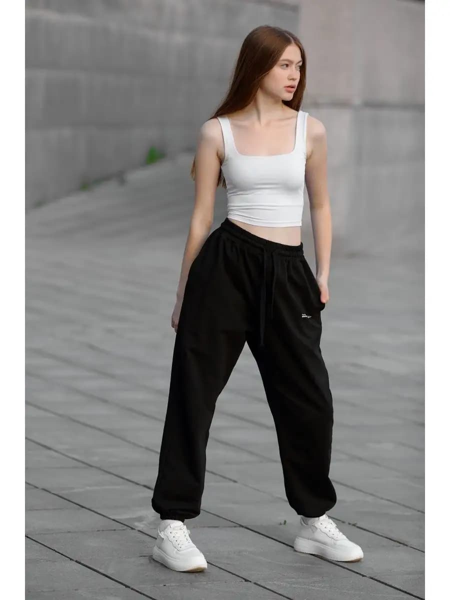 Штаны спортивные бананы оверсайз