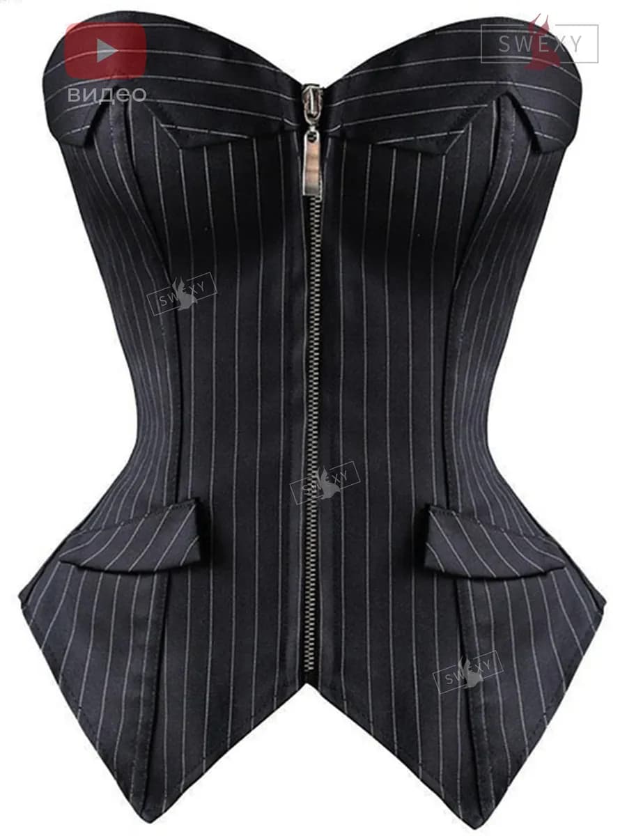 Корсет вечерний утягивающий без лямок с открытыми плечами