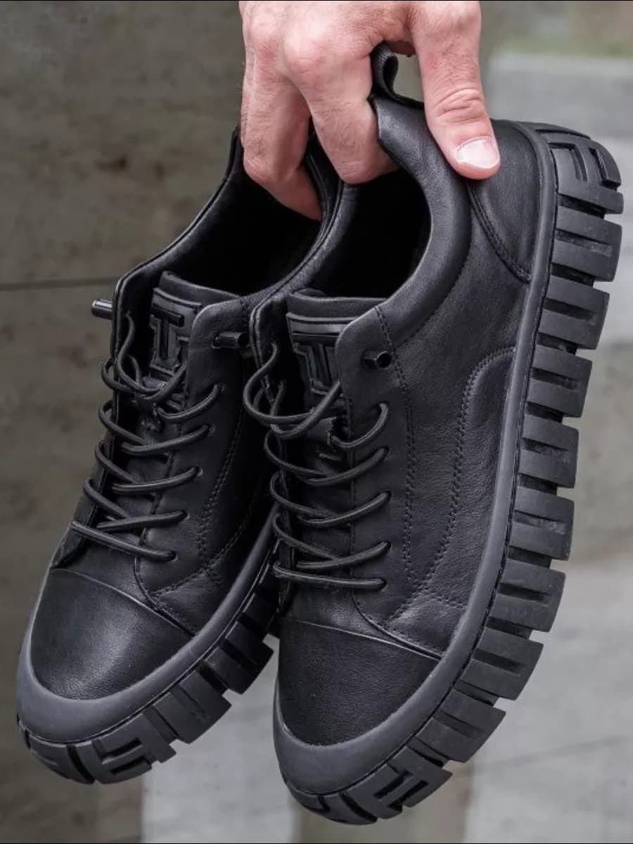 Весенние Кеды кожаные натуральные