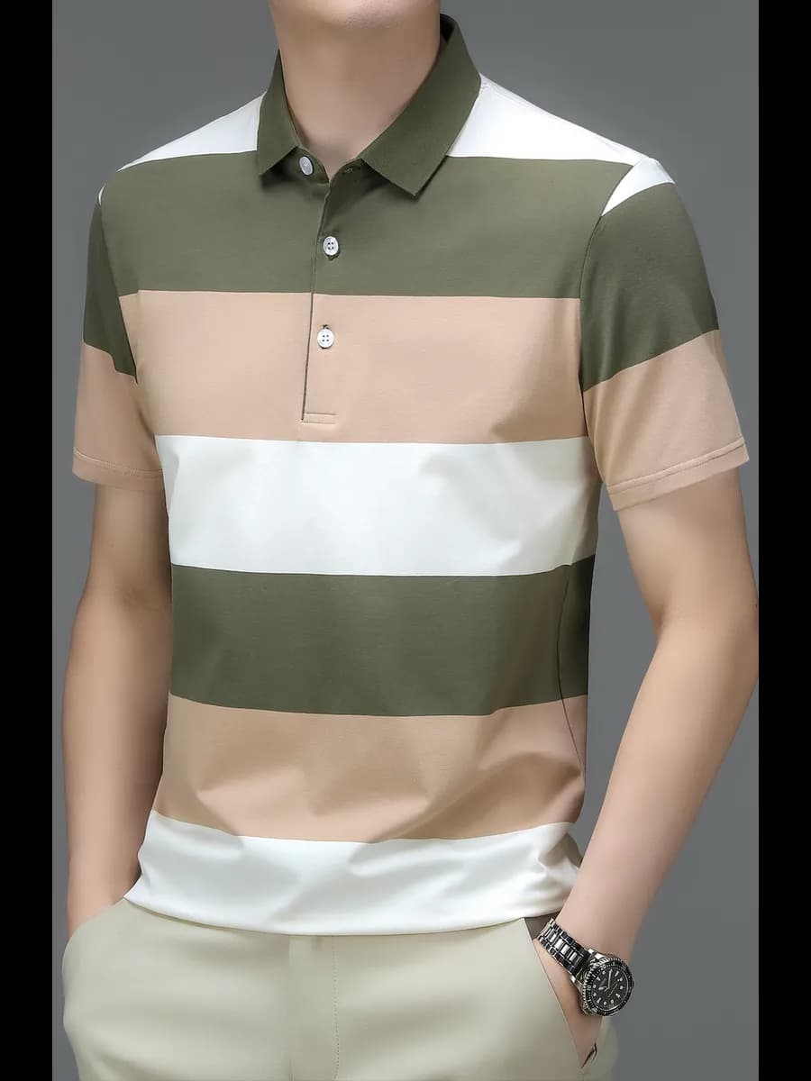 Футболка поло с коротким рукавом