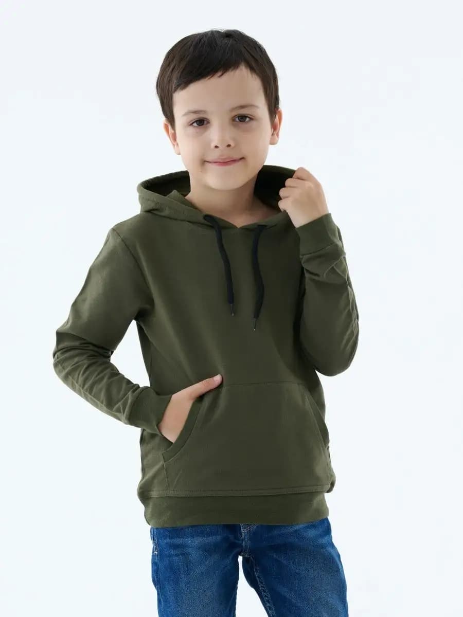 Толстовка с капюшоном и карманами в подарок